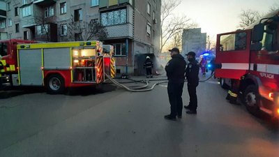 Пожежа у Черкасах: рятувальники евакуювали п'ятьох людей