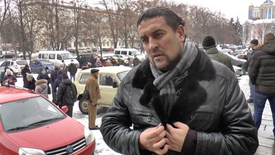 Співорганізатор акції Олег Слизько Співорганізатор акції Олег Слизько