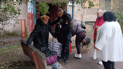 Евакуація з Костянтинівки, Дружківки та Олексієво-Дружківки