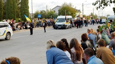 Зустріч загиблого бійця Олександра Марковція Зустріч загиблого бійця Олександра Марковція