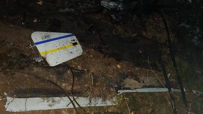 На Київщині впав мотодельтаплан, є загиблі