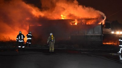 На одеському пляжі горіла будівля кафе На одеському пляжі горіла будівля кафе