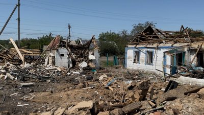 Межова, війна, руйнування, люди