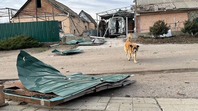 Обстріл, Нікополь