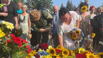 Сонях пам'яті: у Черкасах вшанували полеглих на війні захисників