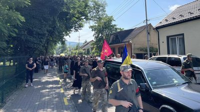 Прощання із полеглим захисником Андрієм Дзюбаком Прощання із полеглим захисником Андрієм Дзюбаком