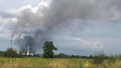 На Івано-Франківщині горів маслоблок на Бурштинській ТЕС. Що про це відомо