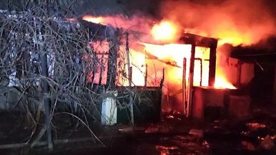 На Миколаївщині вночі горіли два житлові будинки у Баштанському районі