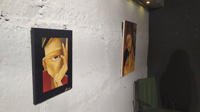 Виставку живопису івано-франківської тату-майстрині експонують у Ваґабундо Виставку живопису івано-франківської тату-майстрині експонують у Ваґабундо