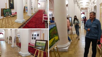 Театральний фестиваль ”Вересневі самоцвіти” у Кропивницькому розпочали з виставок Театральний фестиваль ”Вересневі самоцвіти” у Кропивницькому розпочали з виставок