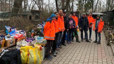 Для тварин з Луцького зоопарку надійшла допомога з Польщі