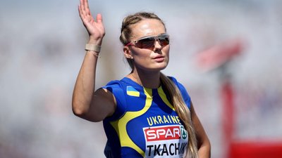 Вікторія Ткачук на чемпіонаті Європи-2026 з бігу 400 м з/б