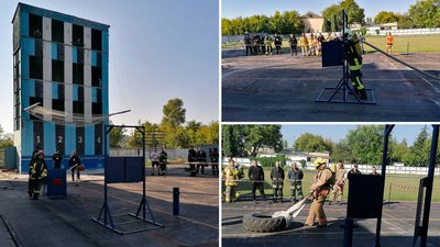 Долали, тягали, підіймали. У Кропивницькому визначили найсильніших рятувальників Кіровоградщини Долали, тягали, підіймали. У Кропивницькому визначили найсильніших рятувальників Кіровоградщини