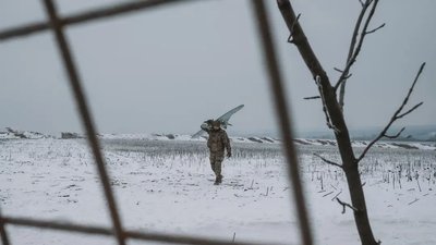 Український військовий 4 ОВМБр на фронті