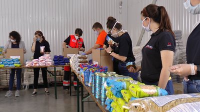 Понад 10 тонн продуктів зібрали волонтери-мальтійці для потребуючих прикарпатців