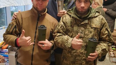 Одеські волонтери привітали військових, що знаходяться на лікуванні, з Різдвяними святами