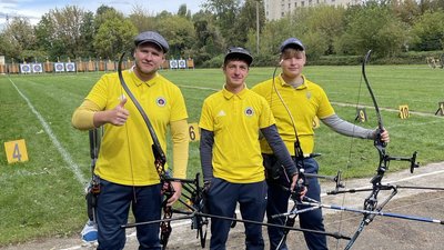 Команда сумчан посіла перше місце на чемпіонаті України зі стрільби з лука