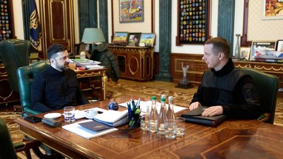 Зеленський, перший заступник керівника Служби зовнішньої розвідки Олег Луговський