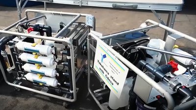 З Одеси Миколаєву передали японські мобільні станції для очищення води