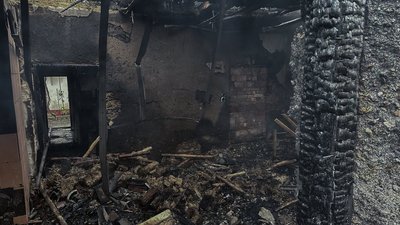 Наслідки пожежі на Вінниччині