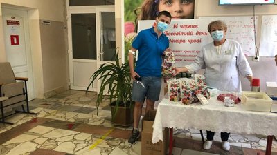 57 людей в Ужгороді стали донорами крові у Всесвітній день донора 57 людей в Ужгороді стали донорами крові у Всесвітній день донора