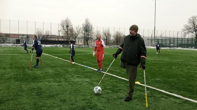 ампфутбол, тренування