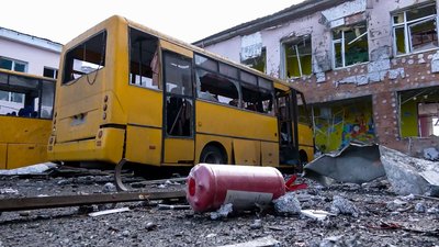 Шкода довкіллю Чернігівщини через атаку РФ: влучання російських БпЛА в Авдіївський ліцей