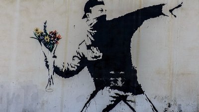 Через анонімність Бенксі втрачає права інтелектуальної власності на власні роботи