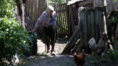Ювілярка Олена з Чернігівщини та її господарство Ювілярка Олена з Чернігівщини та її господарство