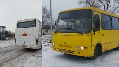 На КПВВ "Щастя" та "Золоте" на людей чекають автобуси-човники