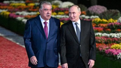 Путін, Рахмон, Таджикистан