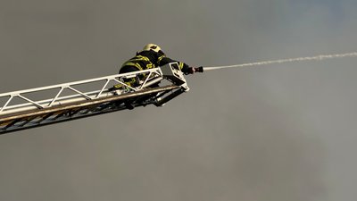 Пожежа, атака РФ, Калуський район, ДСНС, Франківщина