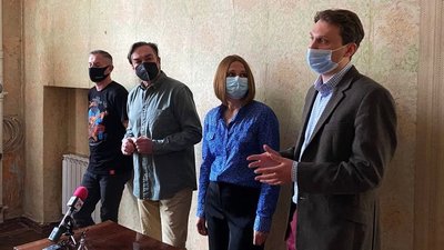 Квартира Шевельова у Харкові стала творчою резиденцією