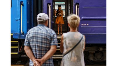Евакуація. Фоторепортаж Евакуація. Фоторепортаж