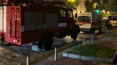 У центрі Києва горіла будівля "Київпроекту" У центрі Києва горіла будівля "Київпроекту"