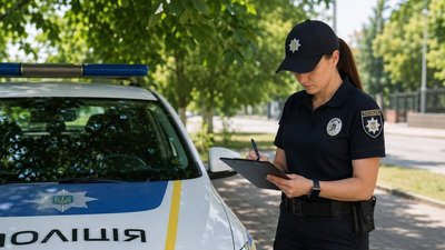 Поліцейська, Івано-Франківськ, автівка