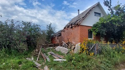 Під час обстрілу села Радьківка на Сумщині були зруйновані житлові будинки