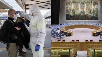 Радбез ООН вперше провів засідання у режимі відеоконференції