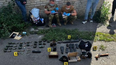 у лучанина вилучили зброю