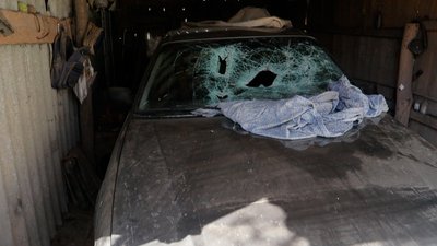Росіяни розстріляли автомобільну техніку Росіяни розстріляли автомобільну техніку