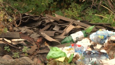 Черкащани викидають сміття у кар’єр Черкащани викидають сміття у кар’єр