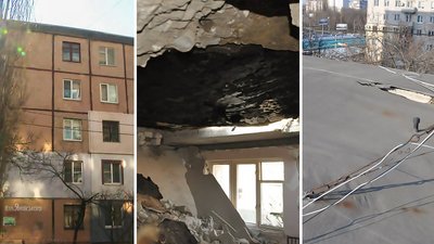 Обвал плит у Кропивницькому. Власниця квартири компенсуватиме збитки