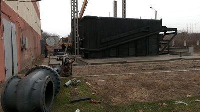 У Рівному монтують другу котельню на твердому паливі для потреб Ювілейного У Рівному монтують другу котельню на твердому паливі для потреб Ювілейного
