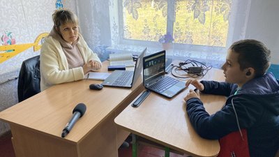 Освітній пункт навчання офлайн діти село Рубці Донецька область Освітній пункт навчання офлайн діти село Рубці Донецька область