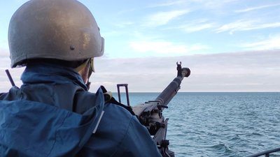 Одеські морські прикордонники збили дрон-камікадзе на Миколаївщині