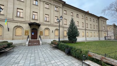 Миколаївський обласний краєзнавчий музей, березень 2023 року Миколаївський обласний краєзнавчий музей, березень 2023 року