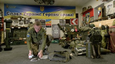 У Черкасах музей не припиняє поповнюватися воєнними предметами У Черкасах музей не припиняє поповнюватися воєнними предметами