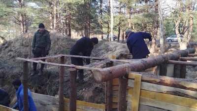 До облаштування оборонних рубежів на Волині долучилися ще ...безробітних До облаштування оборонних рубежів на Волині долучилися ще ...безробітних