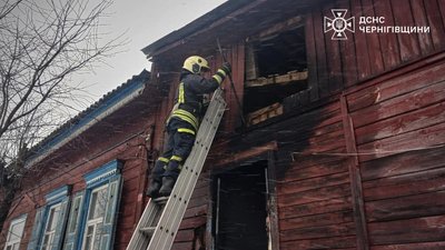 Пожежа у Городні на Чернігівщині, знайшли тіло чоловіка