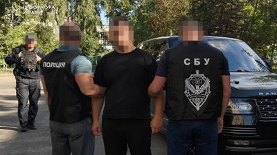 Один із затриманих підозрюваних
